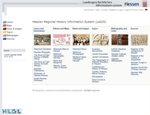 Tablet Screenshot of lagis-hessen.de